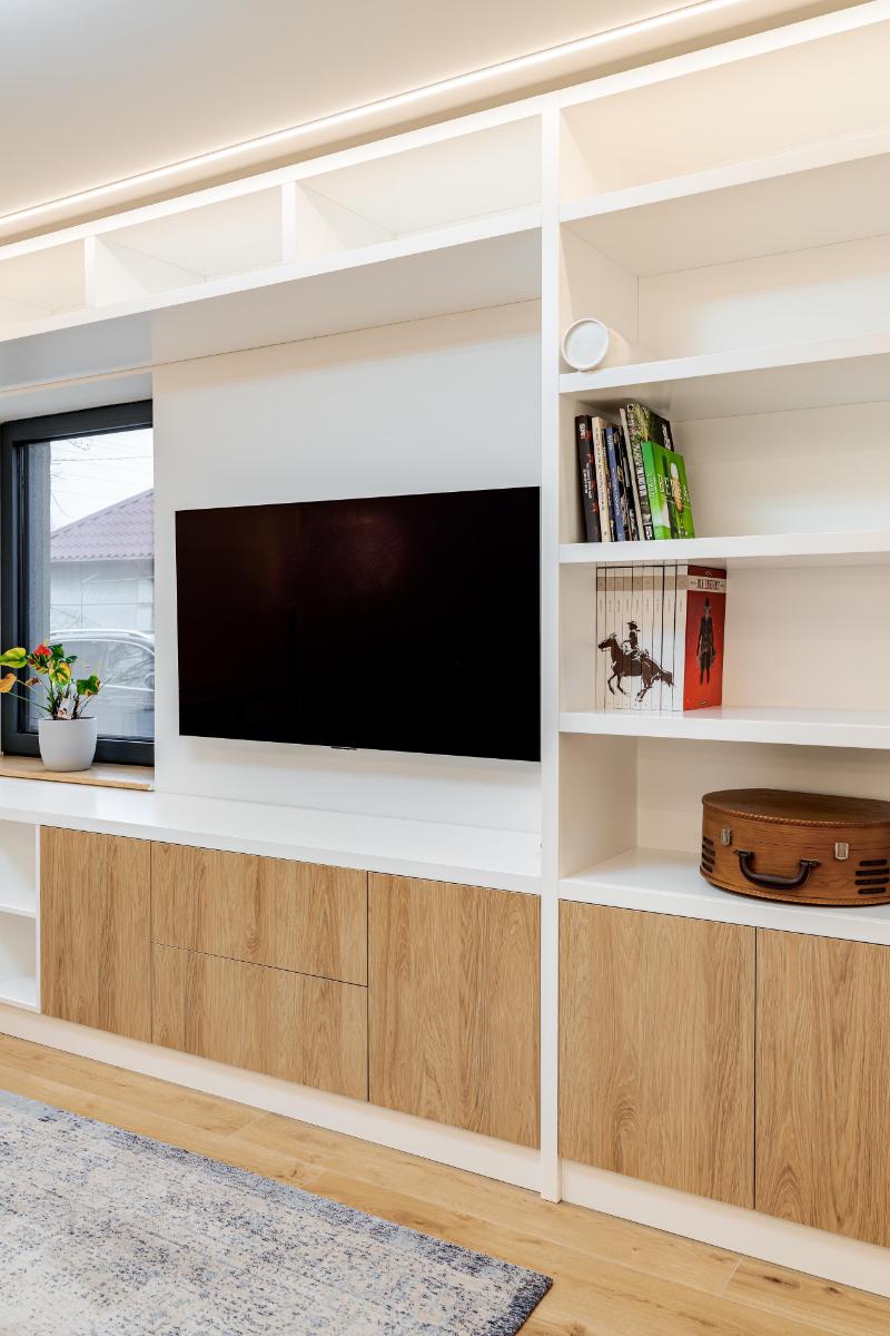 Proiect rezidential complet de mobilier la comanda