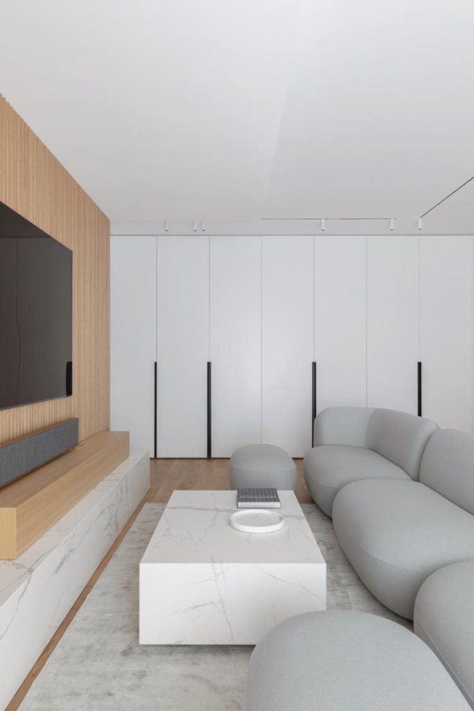 Living-room Open Space Japandi