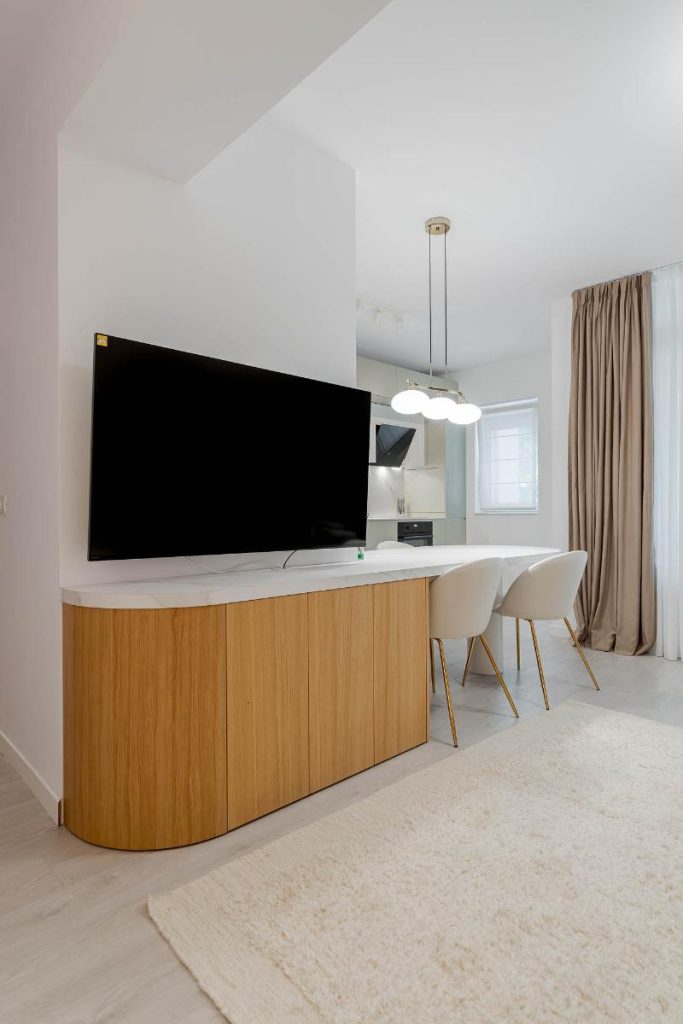Living Bucatarie Dining Open-space In Stil Japandi